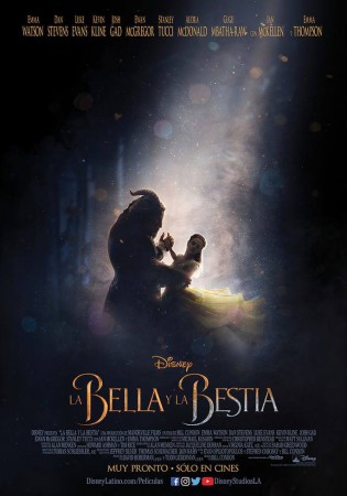 Teaser Poster para 'La Bella y la Bestia'